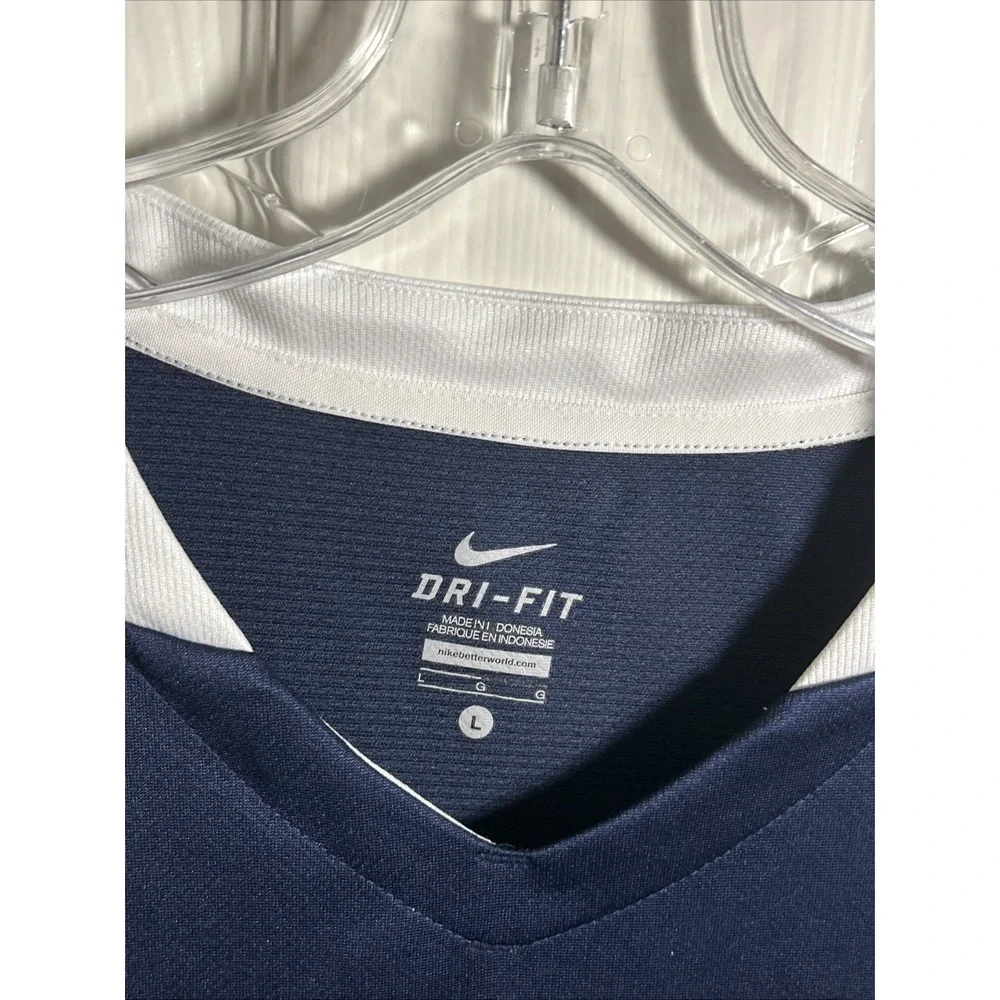 Nike Hyperelite Dri-Fit Basketball Jersey‎ Women's L Navy Blue